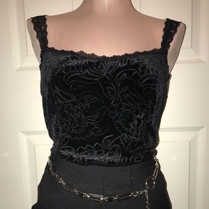 Black Velvet Tank
